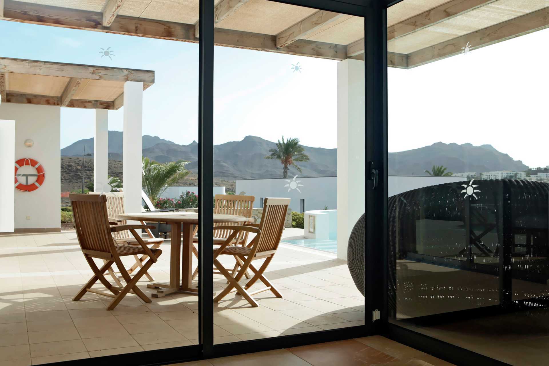 Trerumsvilla på Playitas Resort på Fuerteventura, Kanarieöarna.