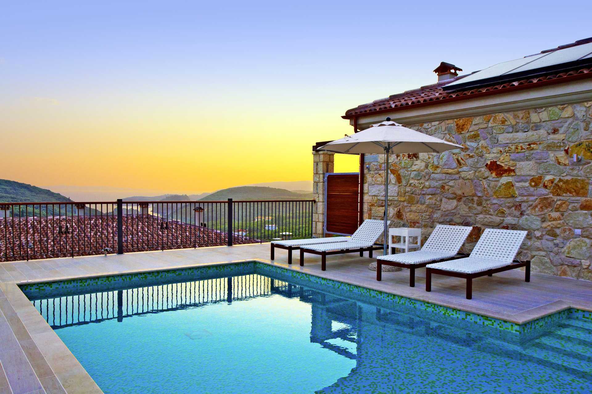 Trerumsvilla på Salvator Hotel Villas & Spa i Parga, Grekland.