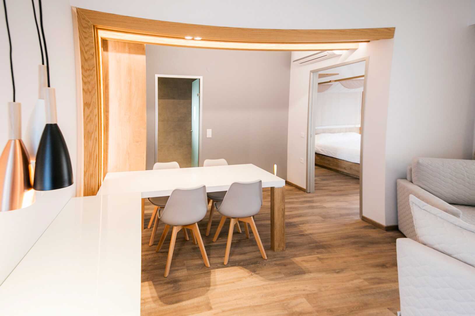 Tvårumslägenhet deluxe.