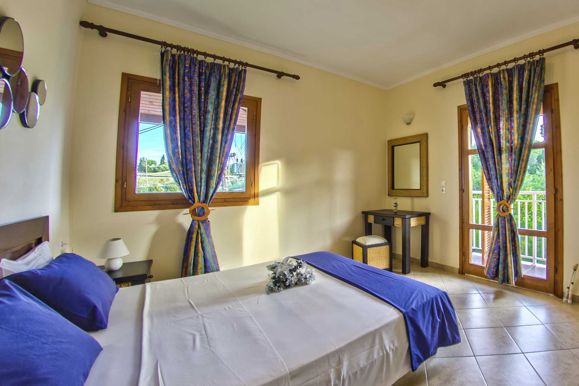 Tvårumslägenhet på hotell Loukas on the Waves i Tragaki, Zakynthos.