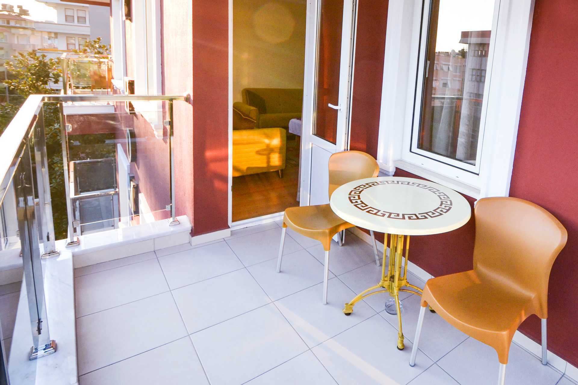 Tvårumslägenhet på hotell My Home i Alanya, Turkiet.