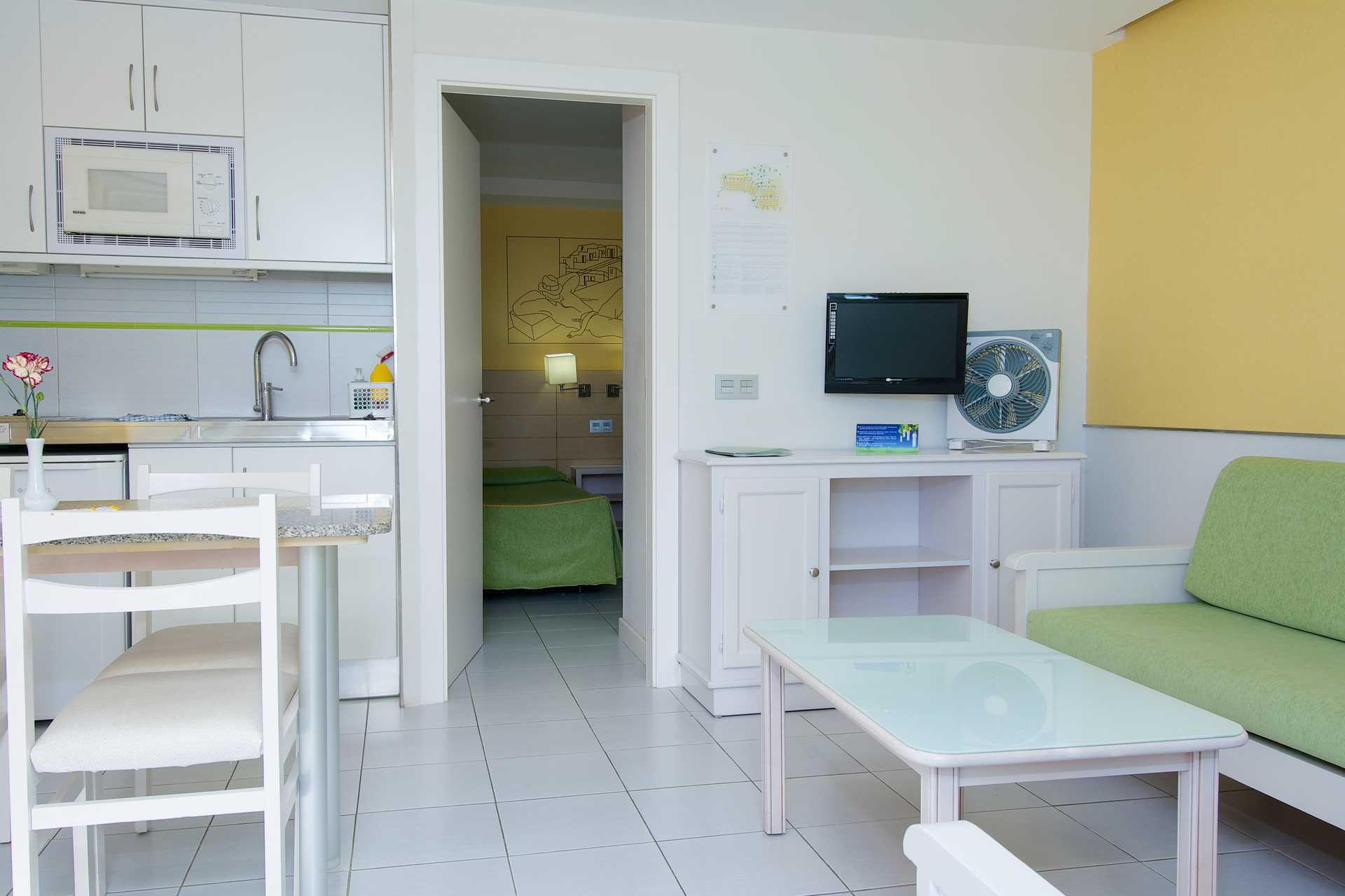 Tvårumslägenhet på Riosol i Puerto Rico, Gran Canaria