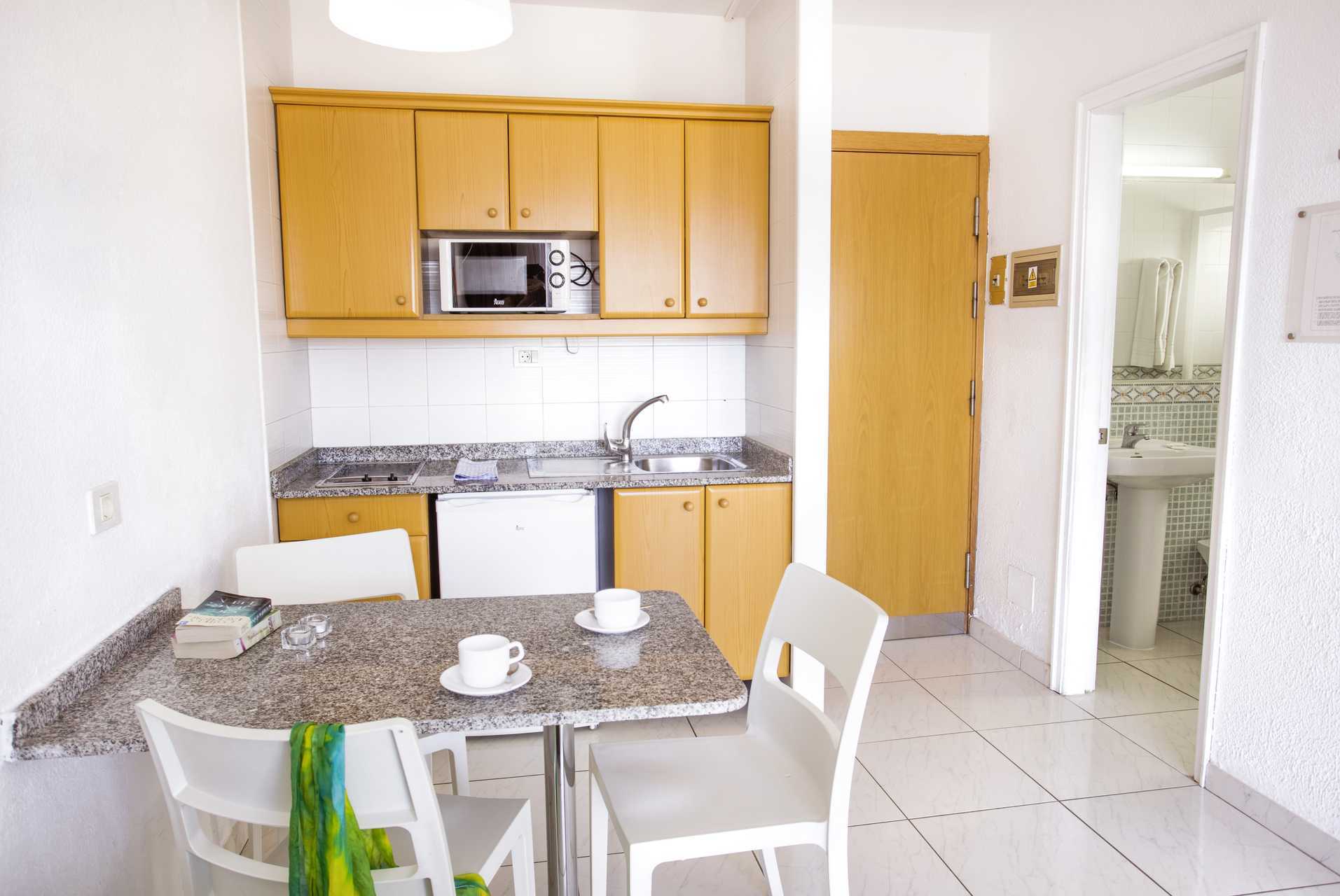 Tvårumslägenhet plus på hotell Babalu i Puerto Rico, Gran Canaria.