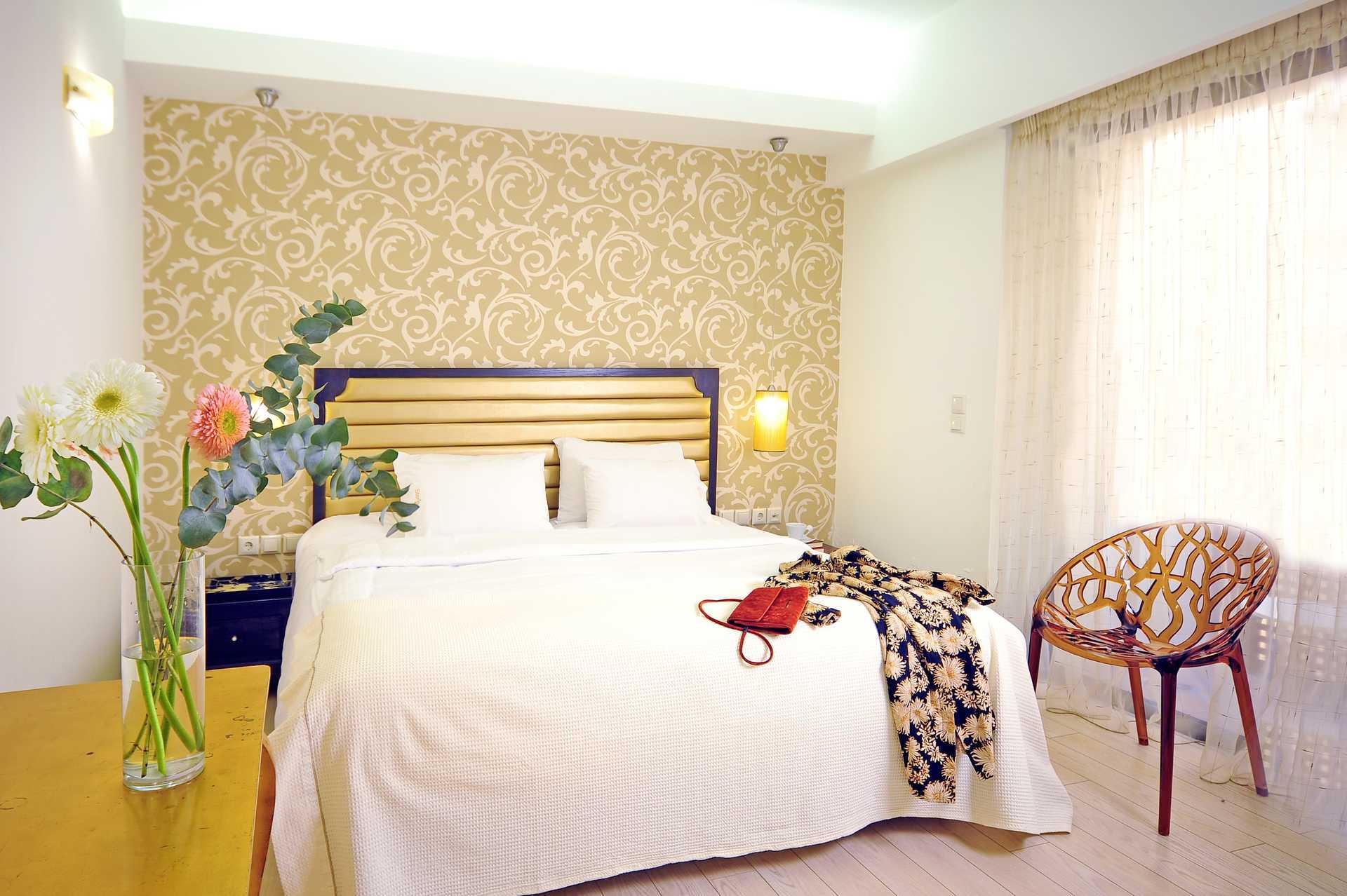 Tvårumslägenhet superior på hotell Steris i Rethymnon stad på Kreta, Grekland.