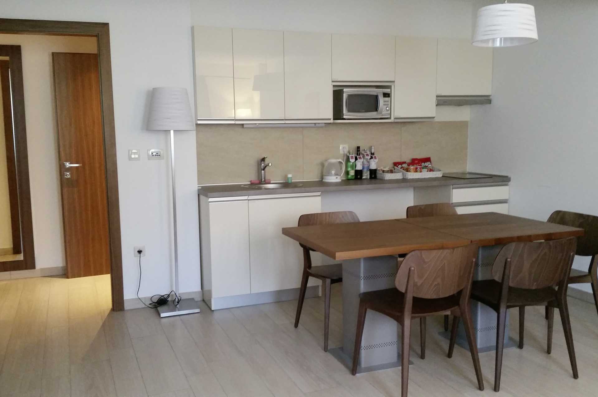 Tvårumslägenheter på hotell Miramare i Makarska, Kroatien.