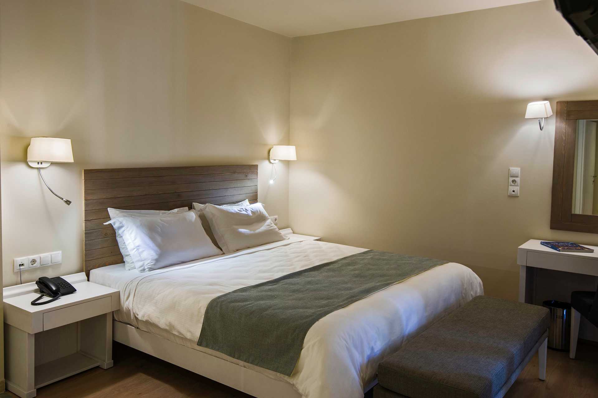 Tvårumssvit på Swell Boutique Hotel på Rethymnon på Kreta.