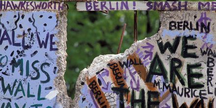 Rester från Berlinmuren