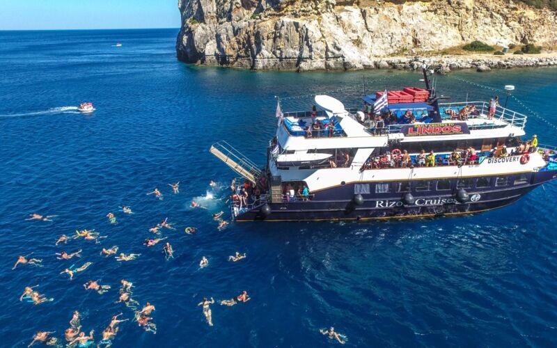 Upptäck Lindos - båttur från Rhodos stad
