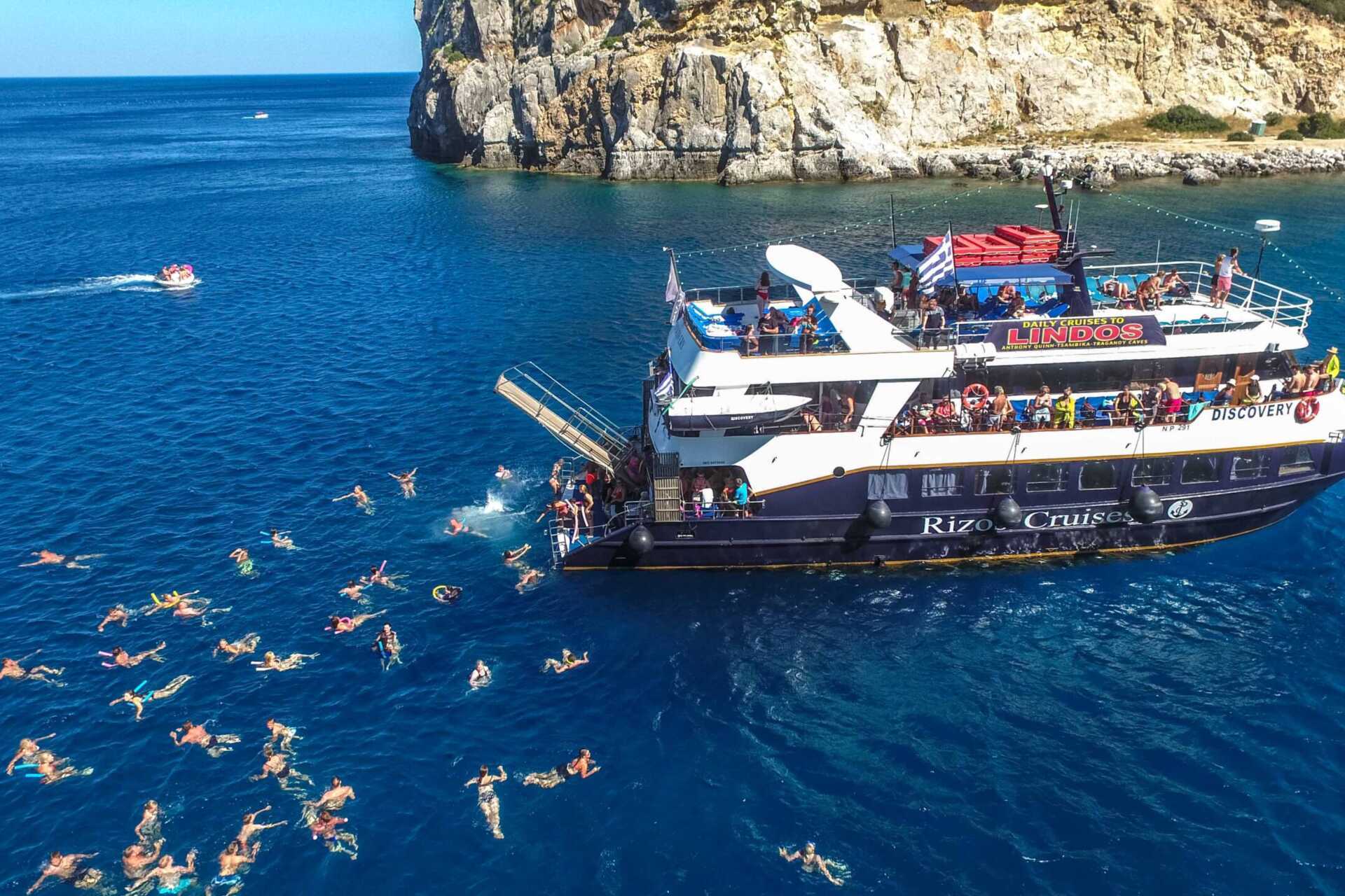 Upptäck Lindos - båttur från Rhodos stad