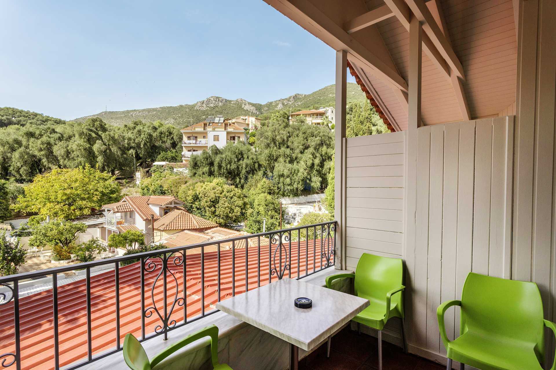 Utsikt över hotellet.