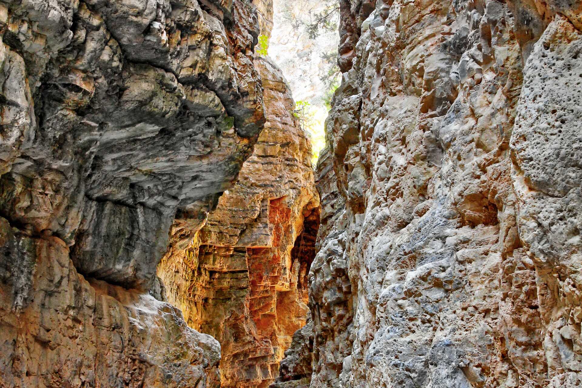 Vandra genom Imbrosravinen