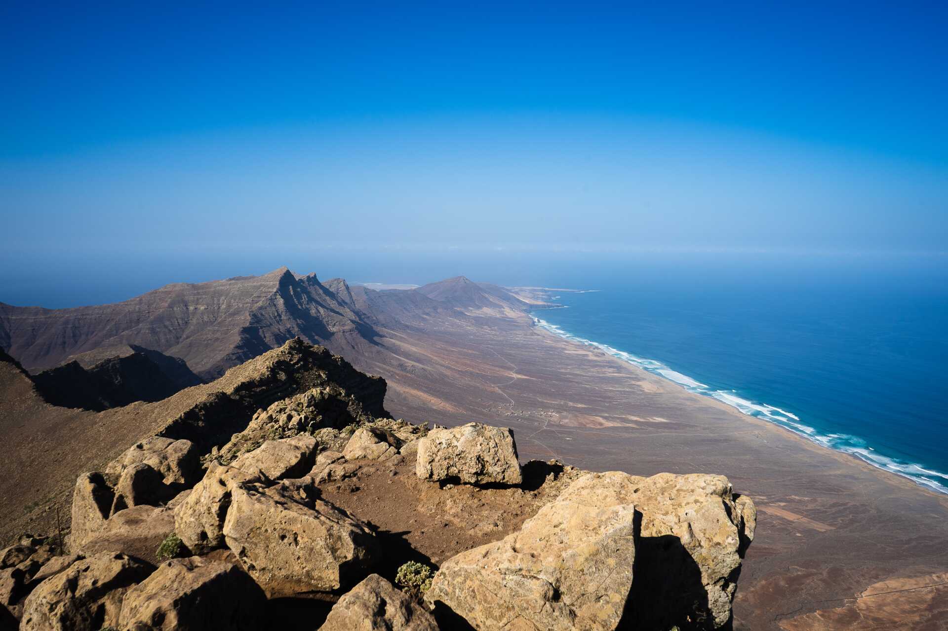 Vandring till Pico de la Zarza - 14 km