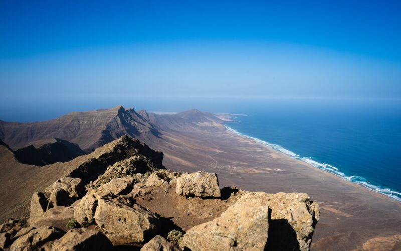 Vandring till Pico de la Zarza - 14 km