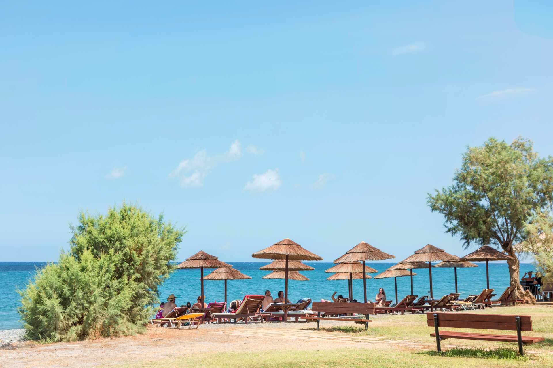 Maleme på Kreta, Grekland.