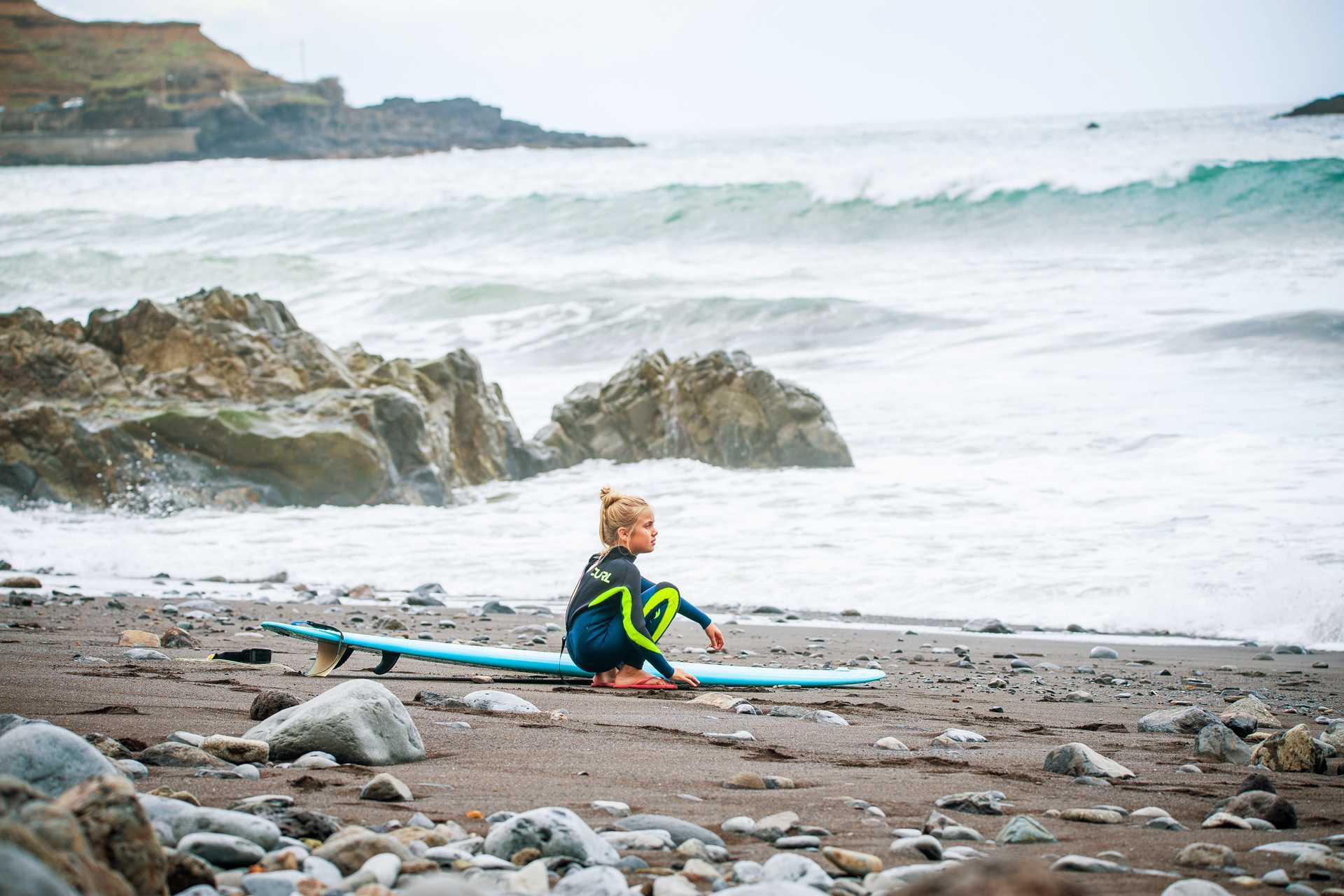 Surfing på Madeira