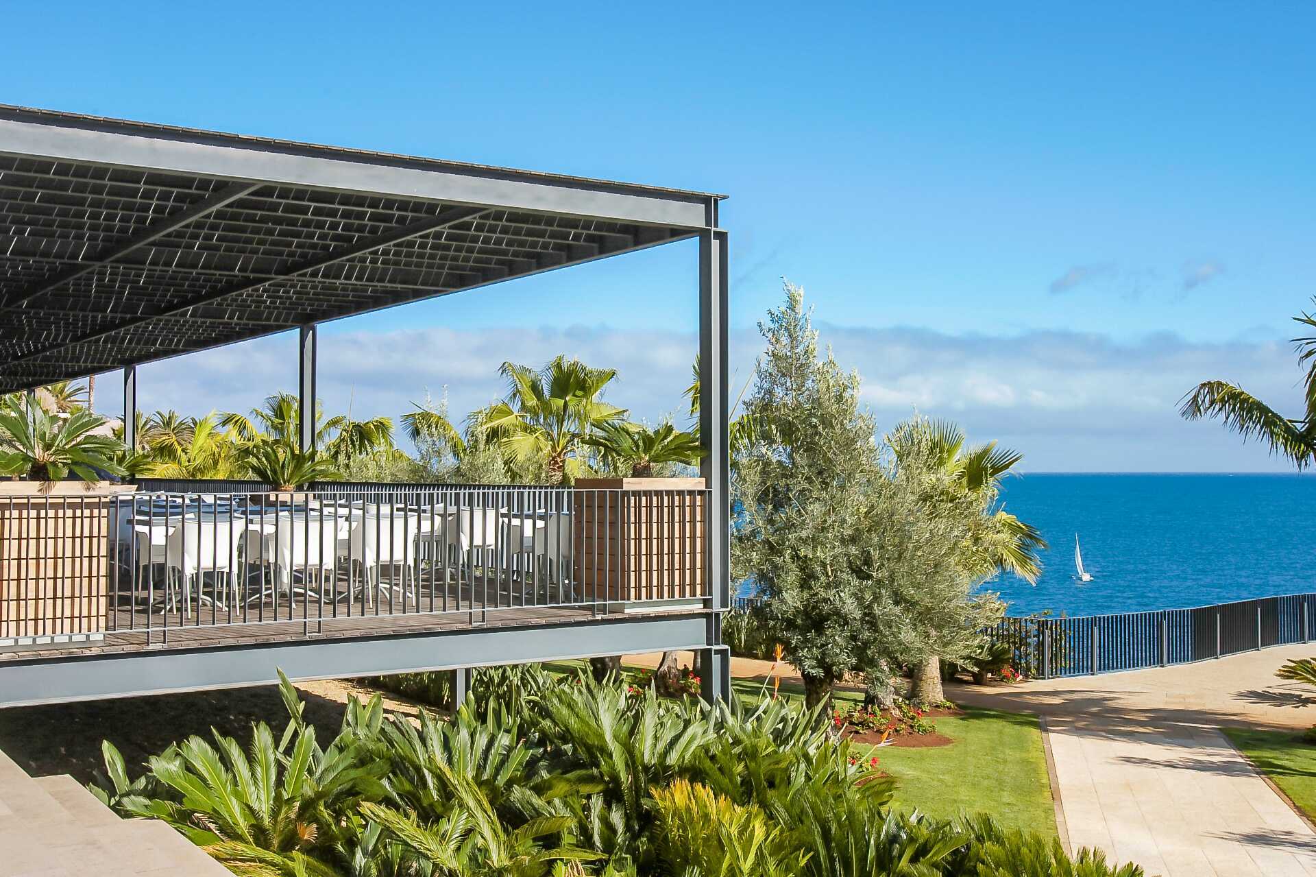 Restaurang Ocean på VIDAMAR Resorts Madeira, Portugal.