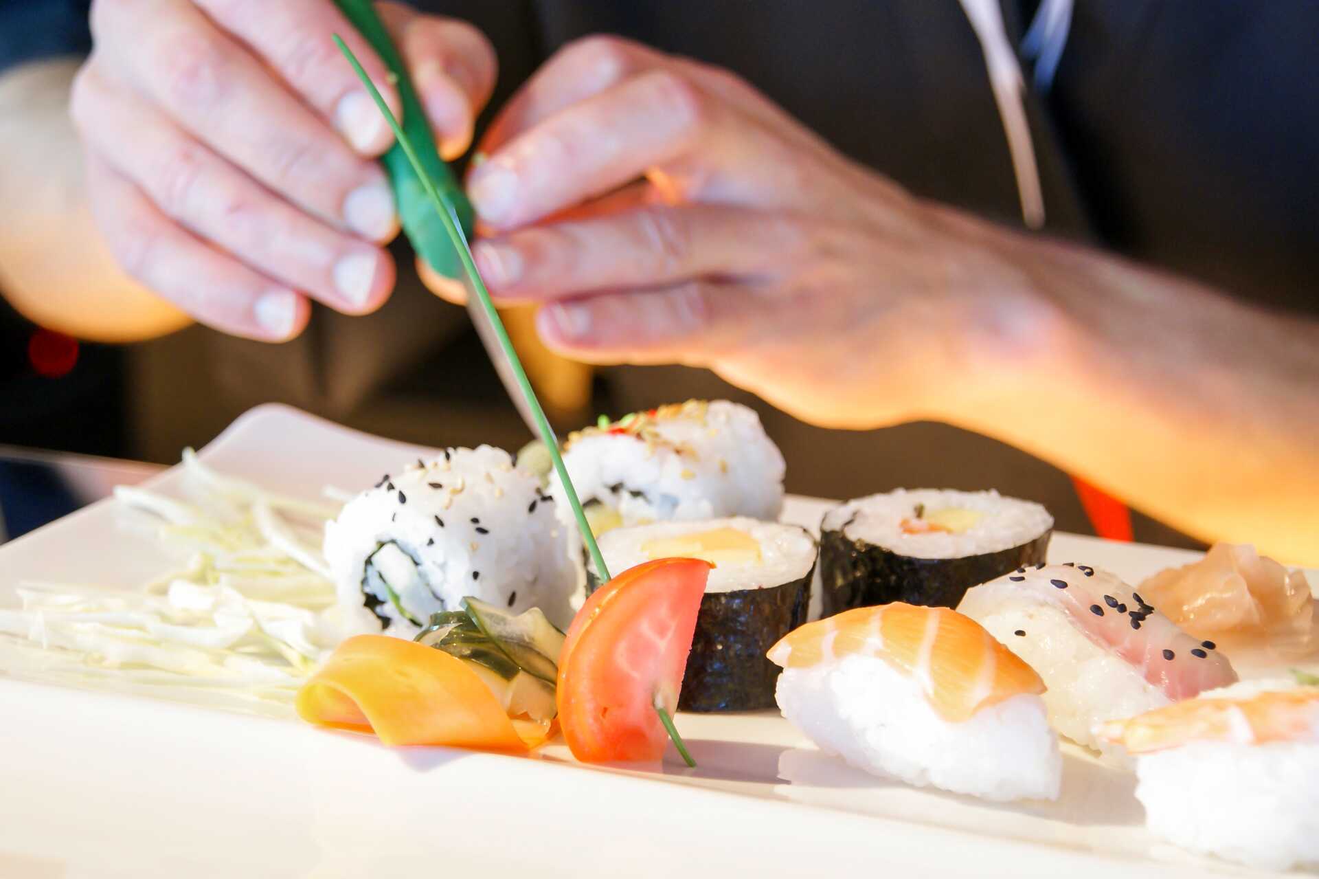 Sushirestaurang på VIDAMAR Resorts Madeira, Portugal.