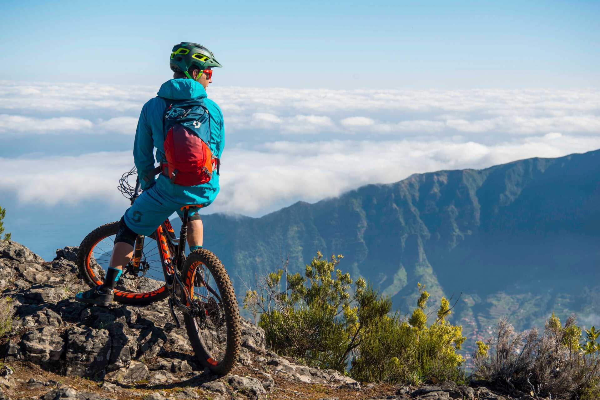 Madeira är perfekt för mountainbikecyklister.
