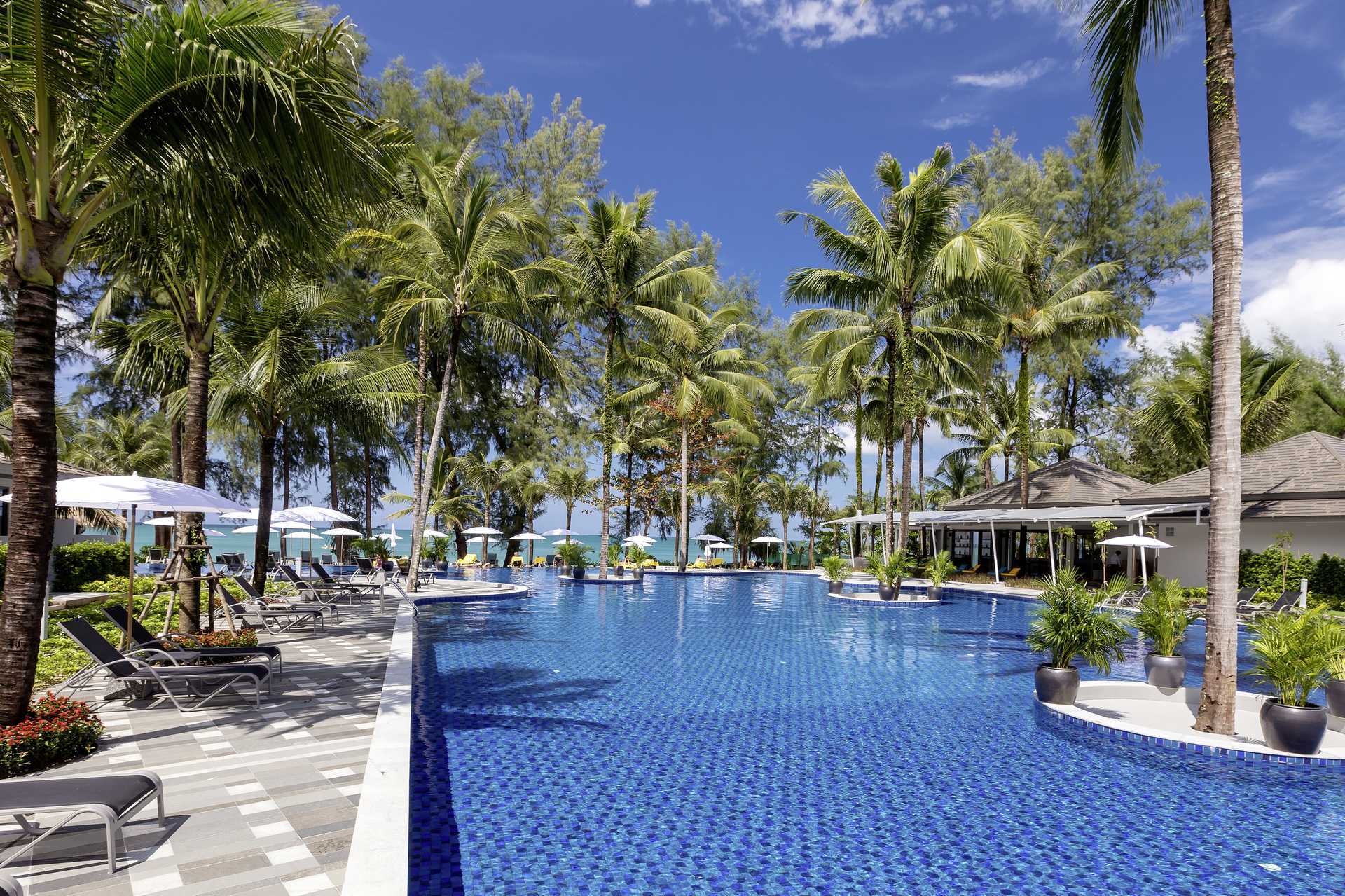 Poolen på hotell X10 Khao Lak, Thailand.