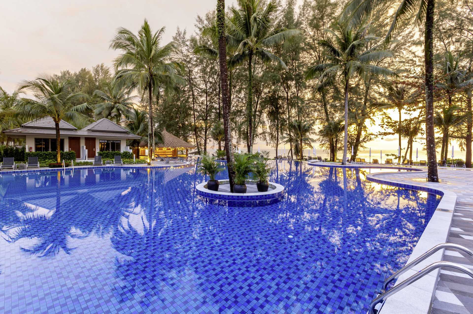 Poolen på hotell X10 Khao Lak, Thailand.